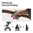 thumbnail image 4 of Mamazing Baby Stroller with Bassinet Air Lux Carbon Fiber Lightweight Compact Fold Reversible Seat for Infant Toddler, 4 of 10