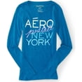 thumbnail image 1 of Aeropostale New York Graphic playera para mujer, azul, grande Aeropostale Camiseta gráfica, 1 of 1