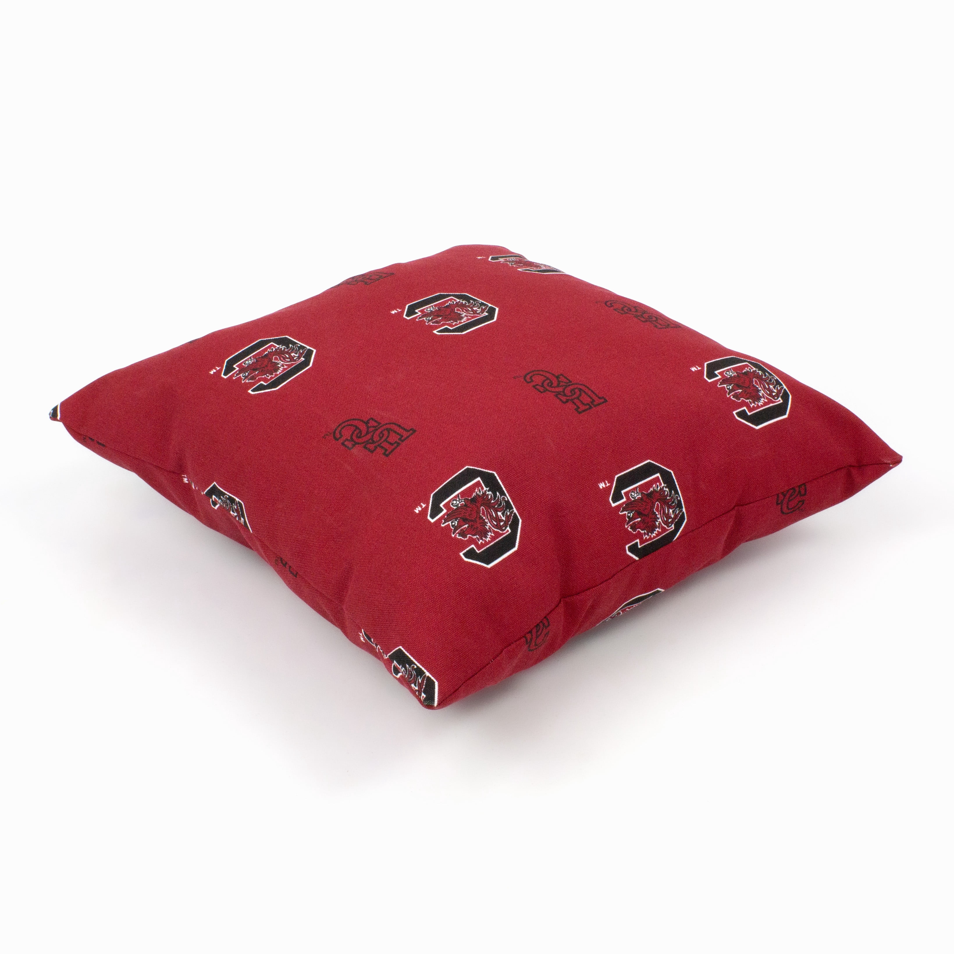 South Carolina Gamecocks College Covers Indoor or Outdoor Decorative Pillow Pair, 16 in x 16 in
