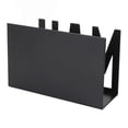 thumbnail image 2 of Mail Organizer Metal Stylish Hollow Design Desktop Mail Holder for Bills Letters Papers Black, 2 of 4
