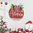 thumbnail image 1 of Welcome Independence Day Home Decoration Door Wall Decor Hanging Sign, 1 of 4
