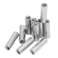 thumbnail image 1 of Round Coupling Nut, M8 Wear  Female Thread Coupling Nut Round Shape Stainless Steel  For Maintenance, 1 of 8