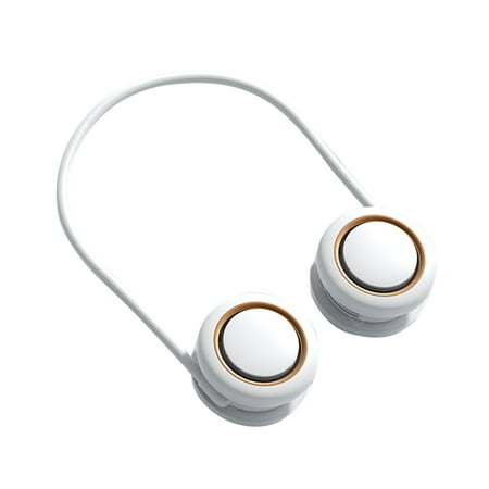 

KAOU Mini USB Rechargeable Lazy Neckband Air Cooler Fan for Office