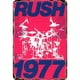 thumbnail image 1 of Placa Metal Vintage Rush Pintura Hierro Rectangular Arte Pared Del 20x30cm, 1 of 9