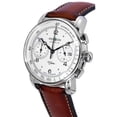 thumbnail image 2 of Zeppelin 100 Jahre Chronograph Leather Strap White Dial Quartz 86761 Men's Watch, 2 of 3