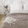 thumbnail image 6 of Mainstays, Modern Taupe, Polyester Sherpa Bed Blanket, Full/Queen, 6 of 7