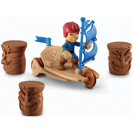 Fisher-Price Disney's Jake and The Never Land Pirates: Jake's Sailwagon, Bring Jake from Disney's Jake and The Neverland Pirates to life By FisherPrice Ship from