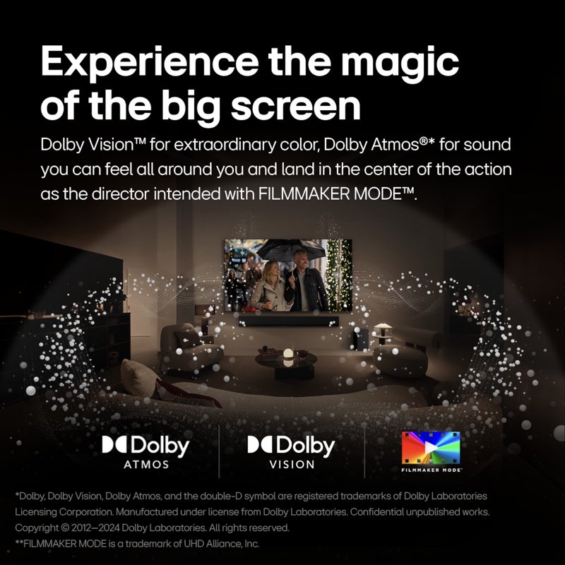 LG 48" Class 4K UHD OLED Web OS Smart TV with Dolby Vision C4 Series - OLED48C4PUA gallery view