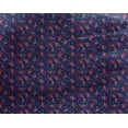 thumbnail image 4 of oneOone Tissu Viscose Georgette Imprimé Feuilles & Fleurs BTY 42 Pouces de Large, 4 of 4