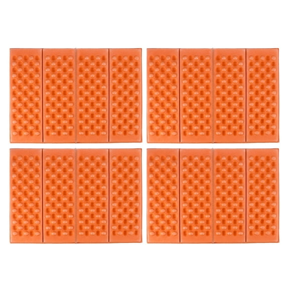 SHINYPASING Cold-Resistant Sit Pad XPE Orange for Camping and Picnic