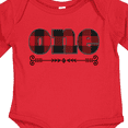 thumbnail image 4 of Inktastic First Birthday Buffalo Plaid Lumberjack Boys or Girls Long Sleeve Baby Bodysuit, 4 of 5