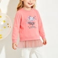 thumbnail image 2 of Mnyotv Cartoon Printed Crewneck Tops Long Sleeve Pullover Sweatshirts Kids Cute Fall Clothes Size 1-2 Years, 2 of 7