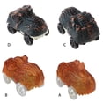 thumbnail image 4 of Dinosaur Track Cars Compatible with Most Tracks Light Up Racing Track, 4 of 14