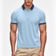 thumbnail image 4 of Negro Camisa de Manga Corta Mujeres Sólido Deportes Solapa Camisa Seca, Unisex Manga Corta Ropa de Trabajo Superior para Ocasional, 4 of 8