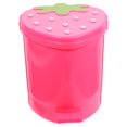 thumbnail image 2 of Mini bote de basura con tapa abatible de plástico para encimera, bote de basura para mesa, escritorio, coche (color aleatorio), 2 of 5