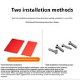 thumbnail image 2 of Injueey Cierre magnético de succión para puerta, instalación práctica, cierres magnéticos fuertes para puertas de armarios, magnético Decoración del hogar plata, 2 of 6