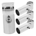 thumbnail image 6 of OUNONA 4pcs Heavy Duty Stainless Steel Chain Link Fence Clamp End Rail Clamps Joint Pipe For Railing Pipes Fences, 6 of 8