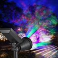 thumbnail image 4 of 2 Pack 7 LED Solar Lawn Lights Waterproof Solar Powered Outdoor Garden Yard Landscape Stake Lights 7 Colors, 4 of 4