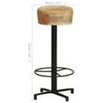 thumbnail image 4 of vidaXL Bar Stools 2 pcs 76 cm Solid Mango Wood, 4 of 4