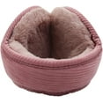 thumbnail image 2 of PIKADINGNIS Unisex Fleece Ear Warmers Muffs Winter Outdoor Knitted Earm Covers for Men Women, 2 of 6