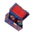 thumbnail image 2 of maskred 2 Pieces Massage Balls with Storage Box Balls Baoding for Middle Aged People Panda Red Fu Word Blue Diameter 42mm, 2 of 6