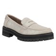 thumbnail image 2 of Mocasines para Mujer TOMS Cara en Gamuza Metálica Plateada Talla 7.5, 2 of 5