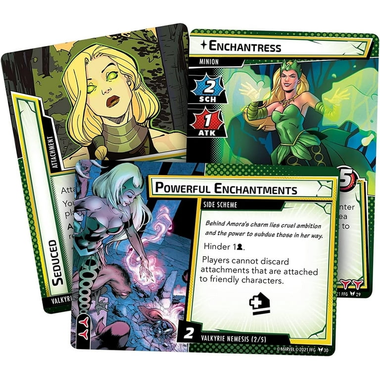 めろん Marvel Champions Valkyrie＋Nova Marvel Champions: The Card Game - Valkyrie Hero Pack