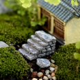 thumbnail image 4 of PENGXIANG 2Pcs Mini Resin Garden Miniature Stone Steps Road Staircase Landscape Ornament, 4 of 10