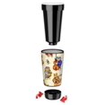 thumbnail image 2 of Mugzie 16-Ounce Tumbler Drink Cup with Removable Insulated Wetsuit Cover - Musical Cats, 2 of 4