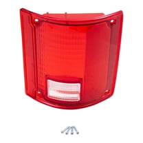 Brock Tail Light Lens for 1975-1986 C10 Lens w/o Trim Right 5965776 1973-1986 C10 Suburban