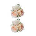 thumbnail image 4 of Monstrate 2 piezas decoración de pastel de boda ramo de rosas fiesta de plantas Type5 NO5, 4 of 6