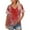 Hot Pink, variant on Plus Size V-Neck T-Shirt, Short Sleeve Casual Summer Top, Loose Fit Tee,, Plus Size V Neck T Shirts Women Short Sleeve Tops Casual Summer Tshirts Loose Fit Tee Dark Blue, L