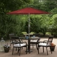 thumbnail image 2 of Northlight 8.5' Outdoor Patio Market Umbrella with Hand Crank - Red, 2 of 5