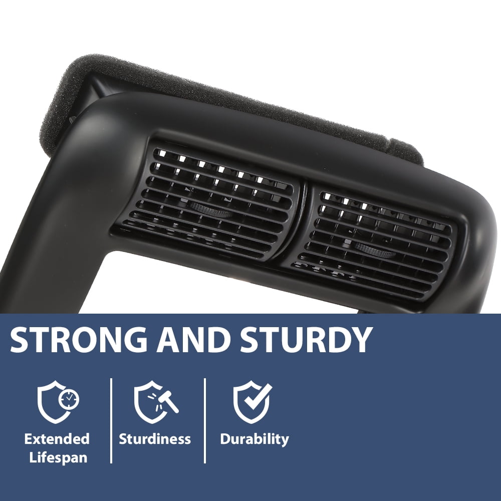 Center Dashboard Radio Panel AC Heater Vent Trim Black Fit for Ford Ranger 1997-2006/ Fit Ford Explorer 1997-2001