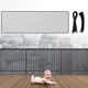 thumbnail image 1 of Red de seguridad Banister Guard Hosuly para balcón, 4,5 x 0,9 m, color negro, 1 of 6