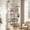White, variant on Fnova 64.9" 6 - Tier Industrial Corner Bookshelf, Modern Wood L-Shaped Bookcase with Anti-Tip, Freestanding Corner Display Shelf Storage Organizer
