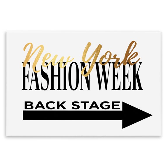 Stupell Industries Art Deco New York Fashion Week Backstage Wall Plaque Art, 15 x 10, by Amanda Greenwood