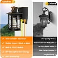 thumbnail image 2 of Nordic Hygge Motion Sensor Porch Light with GFCI Outlets, Oil-rubbed Bronze, 2 Pack, 2 of 5
