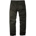 thumbnail image 3 of Pantalones Casual para Hombre Ajuste Slim Pierna Recta en Gris Militar, 3 of 5
