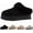 Black, variant on Platform Boots Slippers Mules for Women Comfort Non Slip Warm Fuzzy Collar Sequin House Fashion Winter Fluffy Upper Fleece Lined Outdoor Indoor