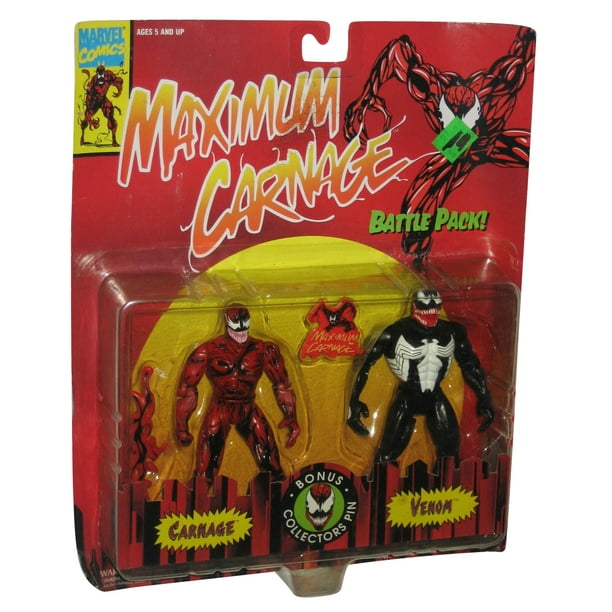 Marvel Maximum Carnage & Venom Battle Pack Toy Biz Figure Marvel Maximum Carnage & Venom Battle Pack Toy Biz Figure