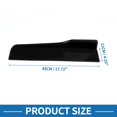 thumbnail image 7 of Unique Bargains Car Side Skirt 45cm/17.72in Exterior Rocker Splitter Diffuser Kit Universal High Toughness Gloss Black, 7 of 7