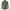 Army Green, variant on Stamzod Men's Shirt Casual Button Stripe Pullover Long Sleeve Stand Collar Tops Blouse