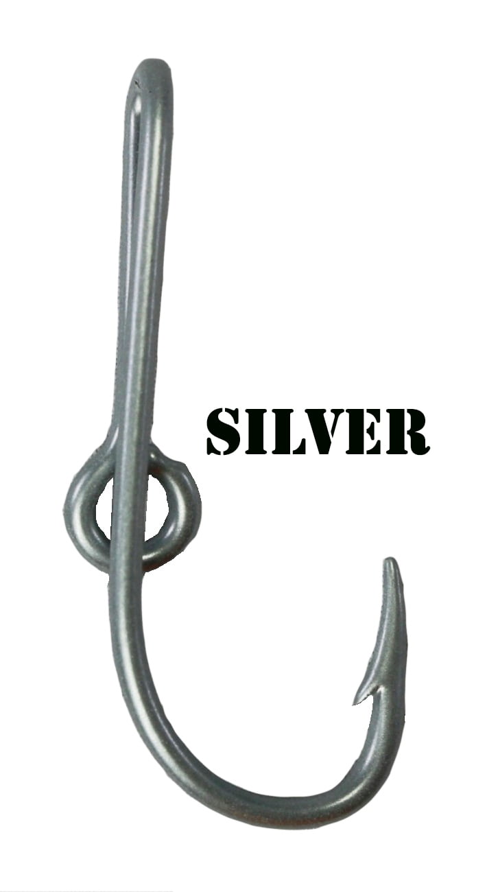 Eagle Claw Hat Hook Silver Fish hook for Hat Pin Tie Clasp