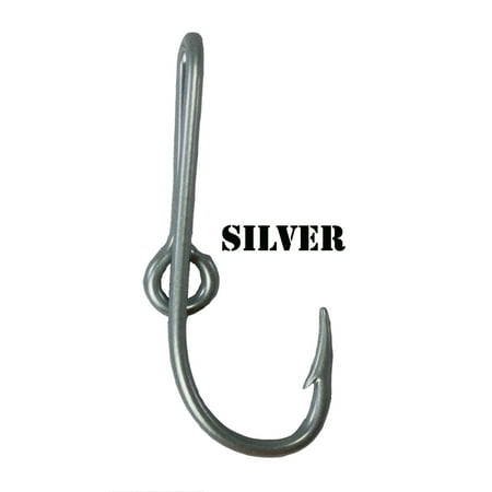 Eagle Claw Hat Hook  Silver Fish hook for Hat Pin Tie Clasp or Money Clip Cap Fish Hook