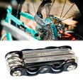 thumbnail image 3 of 6 in 1 Bike Cycling Repair Tool , Portable Multifunctional Repair Tool Set, Folding Metric Repair Tool Set , Black, 3 of 7