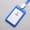 Blue, variant on ID Card Badge Holder with Lanyard, Vertical Clear Plastic, Semi-Rigid Case, Waterproof Name Tag for Office, School, Business