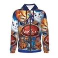 thumbnail image 7 of The Aristocats Kids Zip-Up Hoodie 3d Print Hooded Sweatshirt With Packet For Boys Girls, 7 of 7