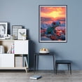 thumbnail image 7 of Diamond Art Kits for Adults - 5d Turtle Sunset Beach Pebbles Diamond Painting for Adults, Diamond Art for Adults Beginners, Frameless Diamond Painting Kits for Adults for Home Wall Decor, 7 of 7
