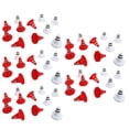thumbnail image 4 of Mini Panneaux de Signalisation, Cônes de Circulation Blancs Rouges Jouets en Plastique Réaliste 60 Pcs pour la Compétition de Voiture à Télécommande, 4 of 8